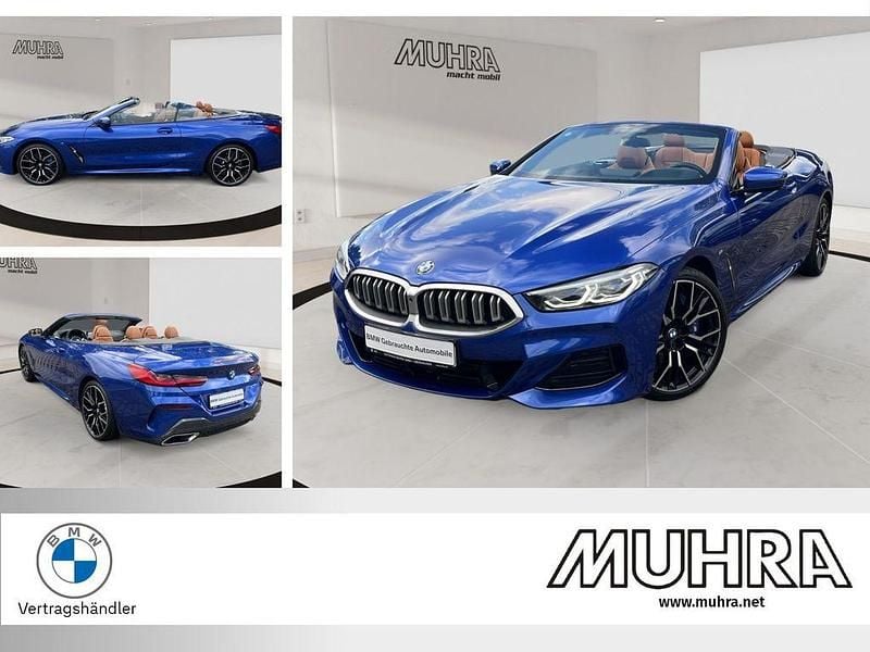 M portimao blau metallic Gebraucht 2022 BMW 840 M Sport Coupé | 74.980 € - Bild 1/4