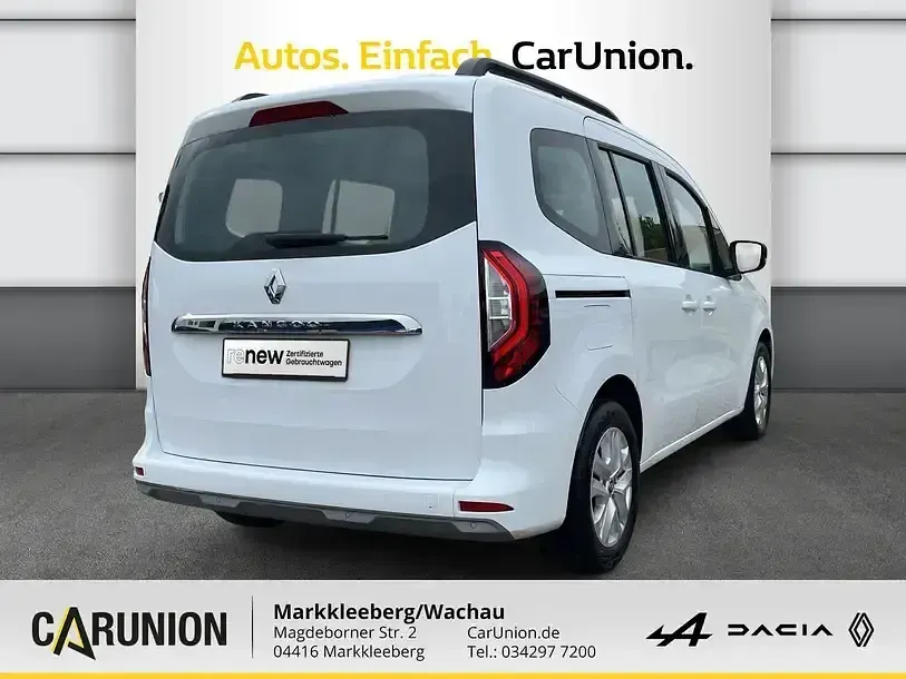 Gebraucht Renault Kangoo Edition One 102 PS (75 kW) 2022 Weiß Van / Kleinbus