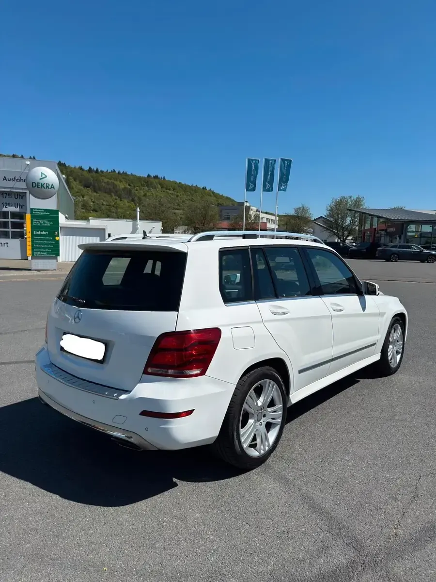 Gebraucht Mercedes GLK220 170 PS (125 kW) 2014 Weiß SUV