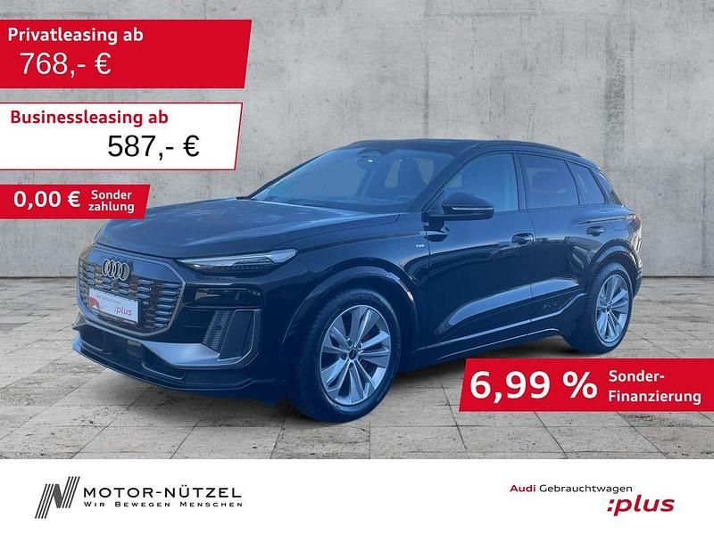 Gebraucht Audi Q6 e-tron S-Line 284 kW (387 PS) 2025 Mythosschwarz metallic SUV