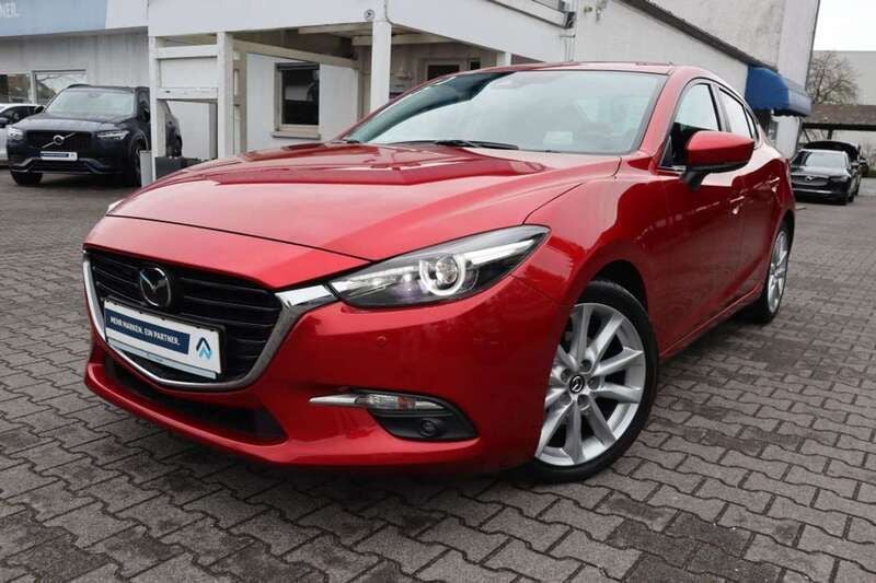 Soul red Gebraucht 2017 Mazda 3 Sports-Line Limousine | 17.990 € (Etwas zu teuer) - Bild 1/2