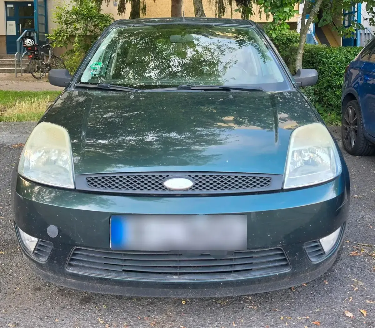 Gebraucht Ford Fiesta 80 PS (58 kW) 2004 Grün Kleinwagen