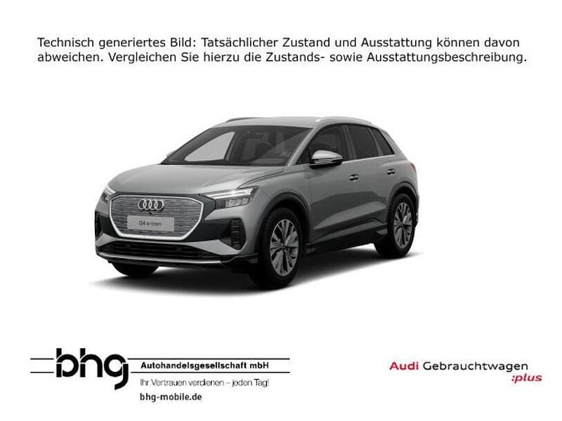 Taifungrau metallic Gebraucht 2022 Audi Q4 e-tron Advanced Plus SUV | 29.990 € (Guter Preis) - Bild 1/4