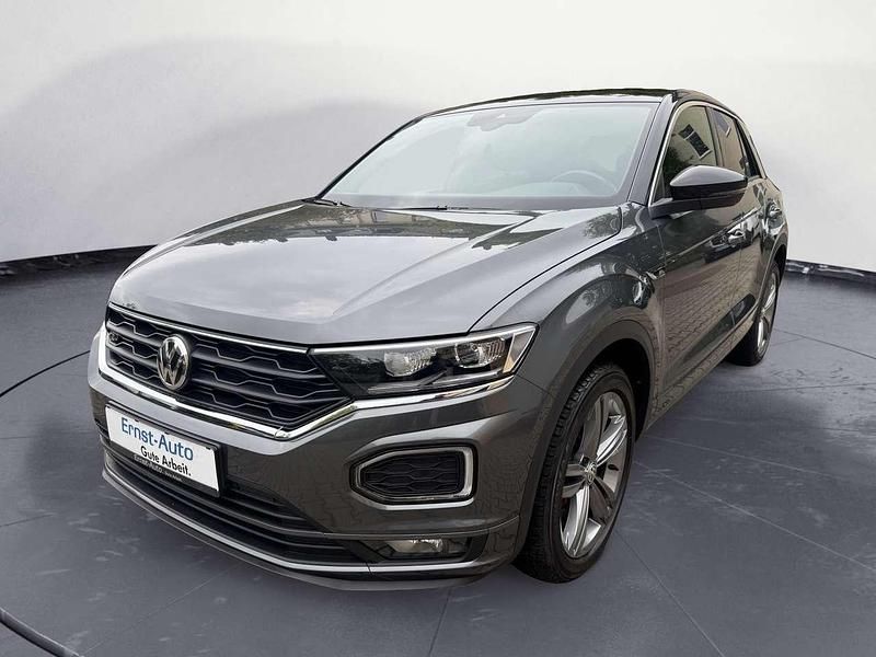 Indiumgrau metallic Gebraucht 2020 VW T-Roc Sportline SUV | 21.960 € (Guter Preis) - Bild 1/3