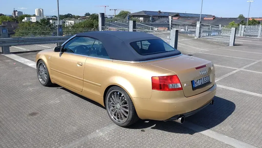 Gebraucht Audi A4 Cabriolet Performance 170 PS (125 kW) 2003 Gold Cabrio