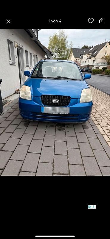Blau Gebraucht 2005 Kia Picanto Kleinwagen | 1.299 € (Fairer Preis) - Bild 1/4