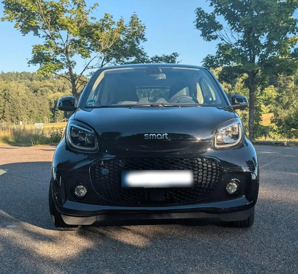 Gebraucht Smart ForTwo Coupé Exclusive 60 kW (82 PS) 2023 Schwarz Coupé