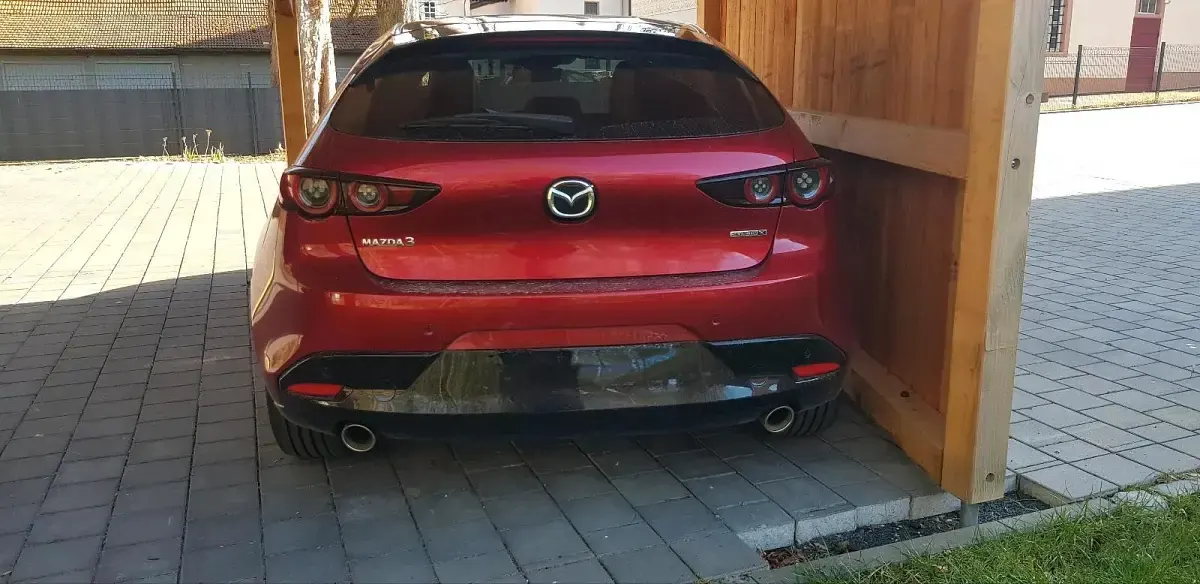 Usata Mazda 3 180 CV (132 kW) 2019 Rosso Berlina