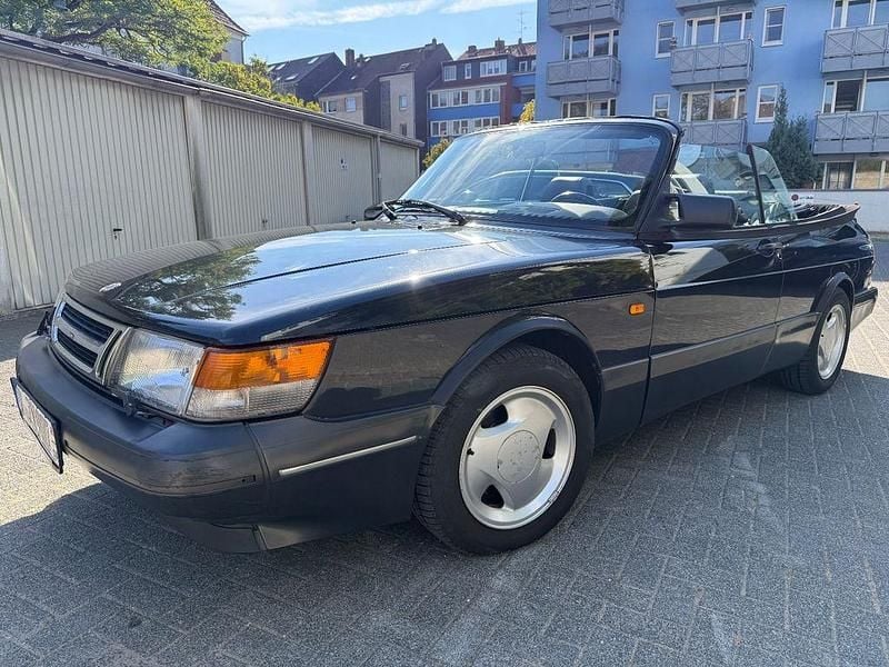 Schwarz Gebraucht 1993 Saab 900 Cabriolet Cabrio | 9.200 € - Bild 1/4