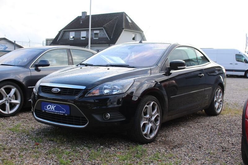 Schwarz Gebraucht 2010 Ford Focus Cabriolet Titanium Cabrio | 1.590 € (Guter Preis) - Bild 1/4