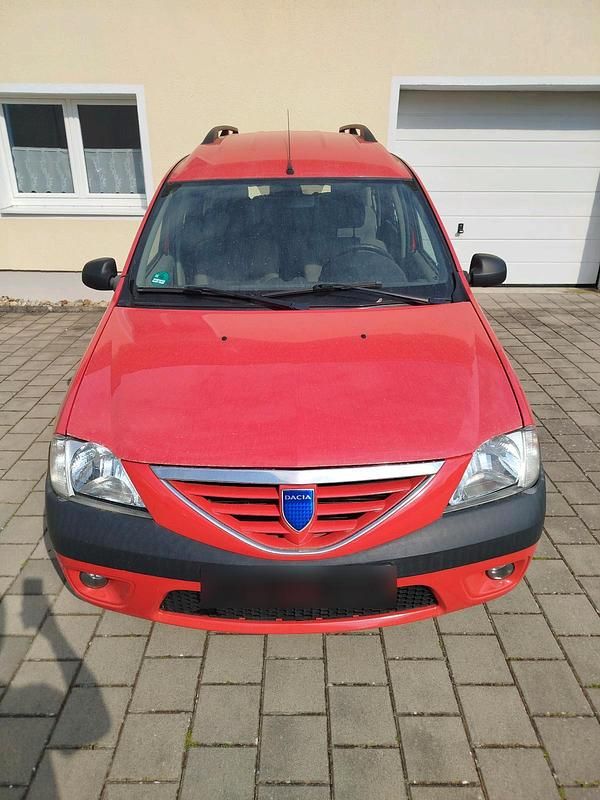 Gebraucht Dacia Logan MCV 65 PS (47 kW) 2008 Rot Kombi