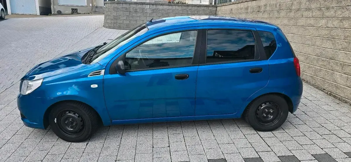 Brugt Chevrolet Aveo 84 HK (61 kW) 2010 Blå Hatchback