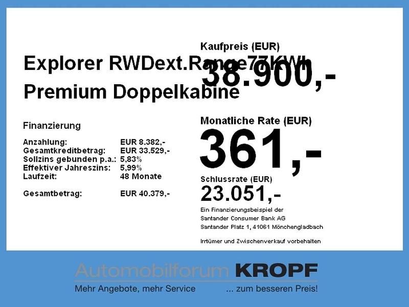 Gebraucht Ford Explorer Extended Range 210 kW (286 PS) 2025 Weiß SUV