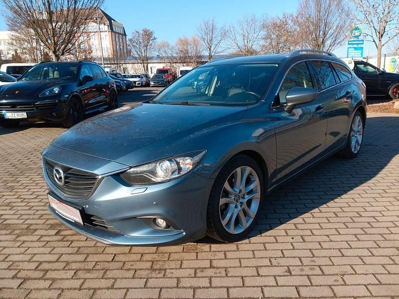 Gebraucht Mazda 6 Sports-Line 175 PS (128 kW) 2015 Blau Kombi