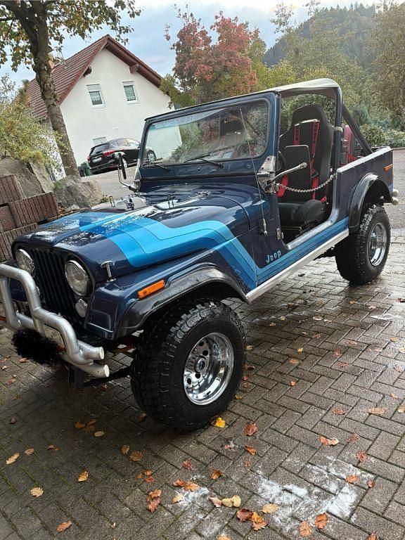 Blau Gebraucht 1980 Jeep CJ SUV | 17.200 € - Bild 1/4