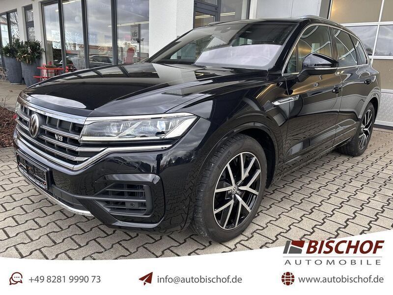 Deep black perleffekt Gebraucht 2019 VW Touareg R-line SUV | 53.950 € (Guter Preis) - Bild 1/4