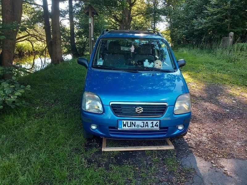 Blau Gebraucht 2002 Suzuki Wagon R+ GL Kombi | 2.490 € (Fairer Preis) - Bild 1/4