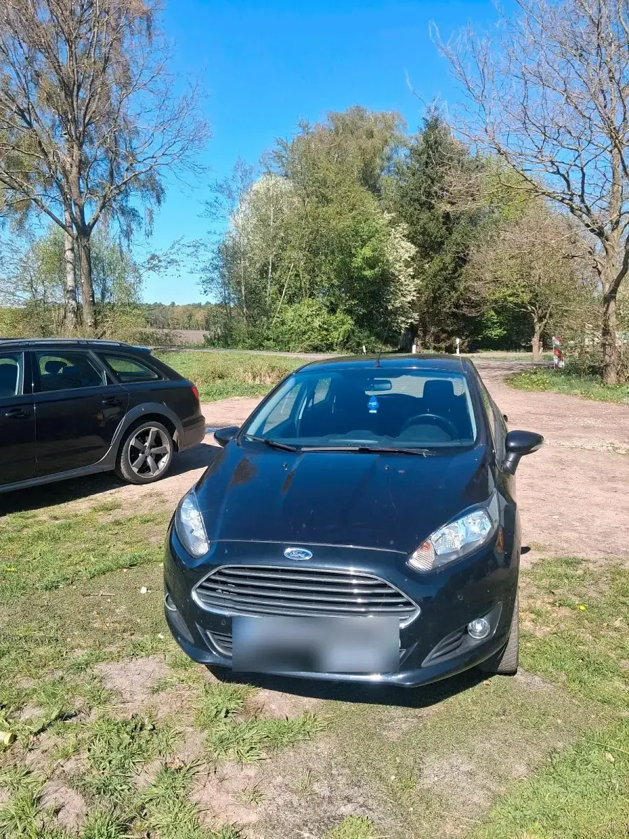 Gebraucht Ford Fiesta 80 PS (58 kW) 2015 Schwarz Kleinwagen