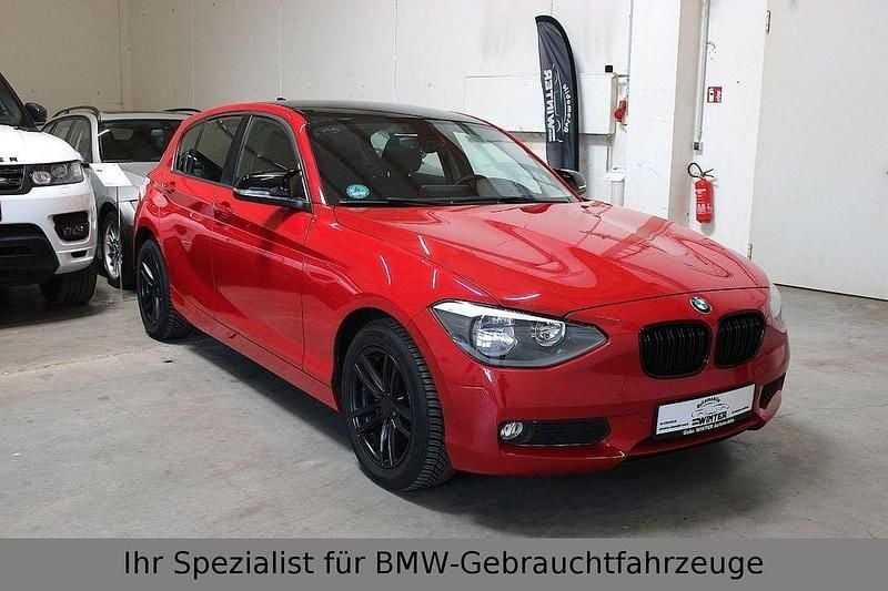 Rot Gebraucht 2011 BMW 116 Comfort Edition Kleinwagen | 12.699 € (Etwas zu teuer) - Bild 1/4