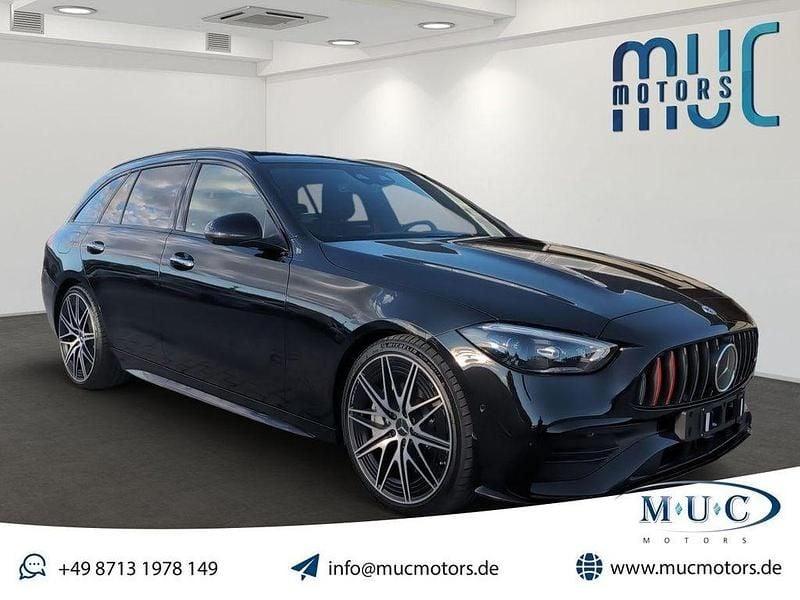 Schwarz Gebraucht 2023 Mercedes C43 AMG AMG Kombi | 53.790 € (Superpreis) - Bild 1/4