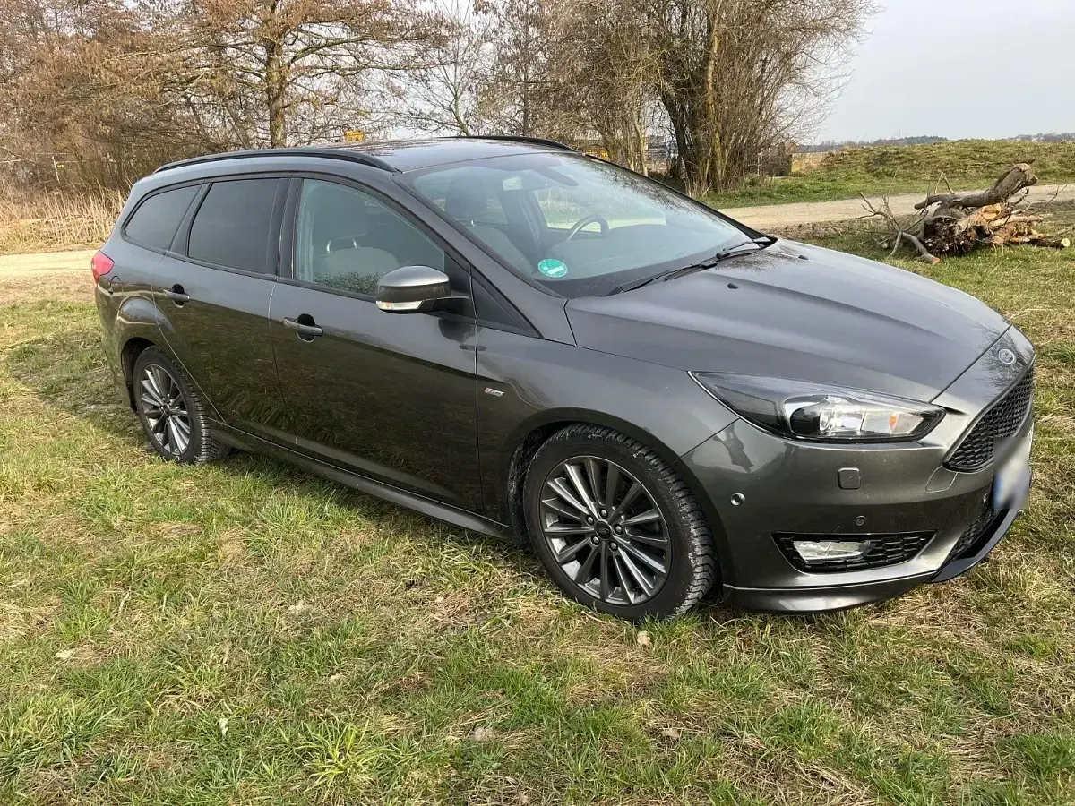 Brugt Ford Focus ST-Line 182 HK (133 kW) 2017 Grå Stationcar