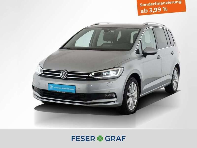 Oyster silver metallic Gebraucht 2024 VW Touran Highline Van / Kleinbus | 35.880 € (Fairer Preis) - Bild 1/4