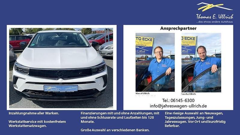 Weiß Gebraucht 2024 Opel Grandland X SUV | 26.695 € (Superpreis) - Bild 1/4