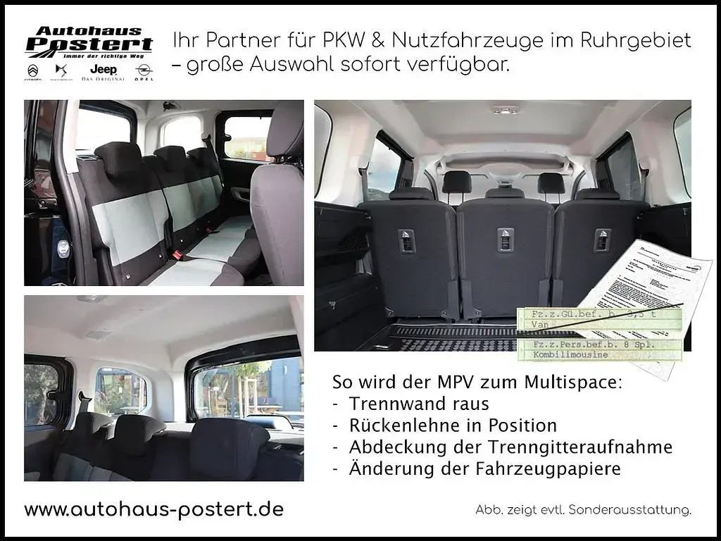 Neu Citroën Berlingo 131 PS (96 kW) 2026 Other Van / Kleinbus