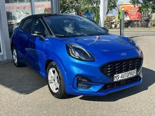 Gebraucht Ford Puma ST-Line X 125 PS (91 kW) 2020 Blau SUV