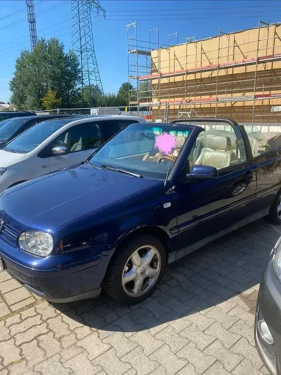 Gebraucht VW Golf Highline 101 PS (74 kW) 2000 Blau Cabrio