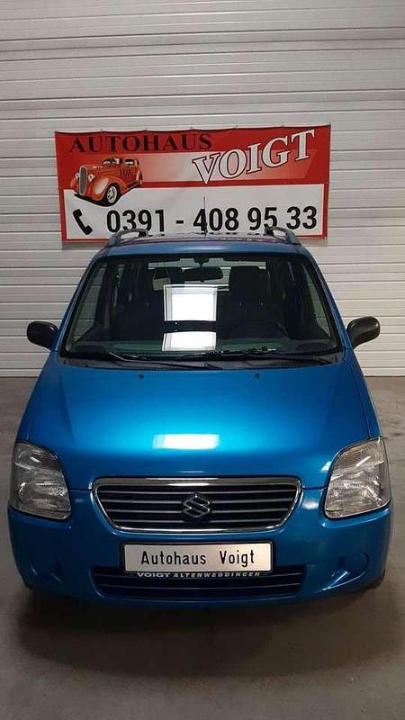 Gebraucht Suzuki Wagon R+ Comfort 76 PS (55 kW) 2001 Blau Van / Kleinbus