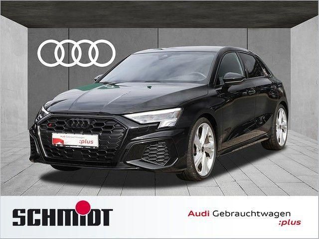 Mythosschwarz metallic Gebraucht 2024 Audi S3 Ambiente Limousine | 37.840 € (Superpreis) - Bild 1/2