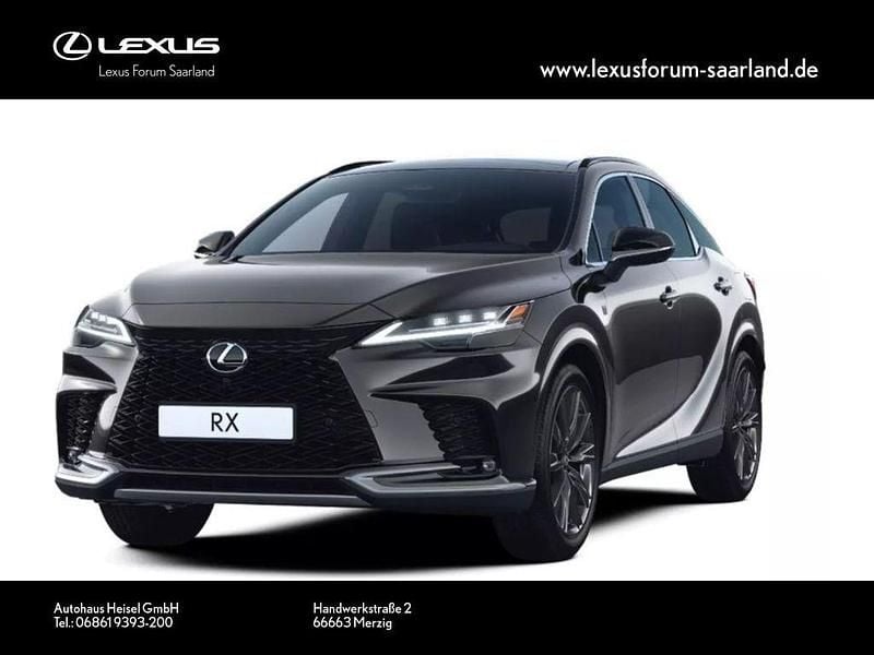 Neu Lexus RX350h E-FOUR F-Sport 250 PS (183 kW) 2026 Schwarz SUV