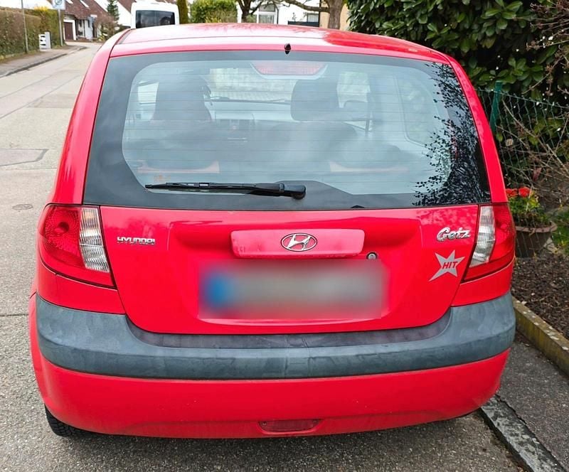 Gebraucht Hyundai Getz 67 PS (49 kW) 2007 Rot Kleinwagen