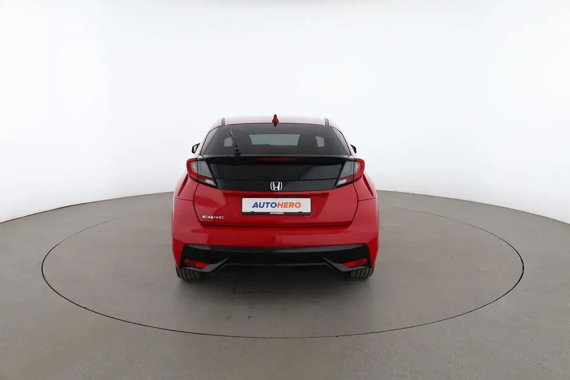 Gebraucht Honda Civic Elegance 120 PS (88 kW) 2015 Rot Limousine