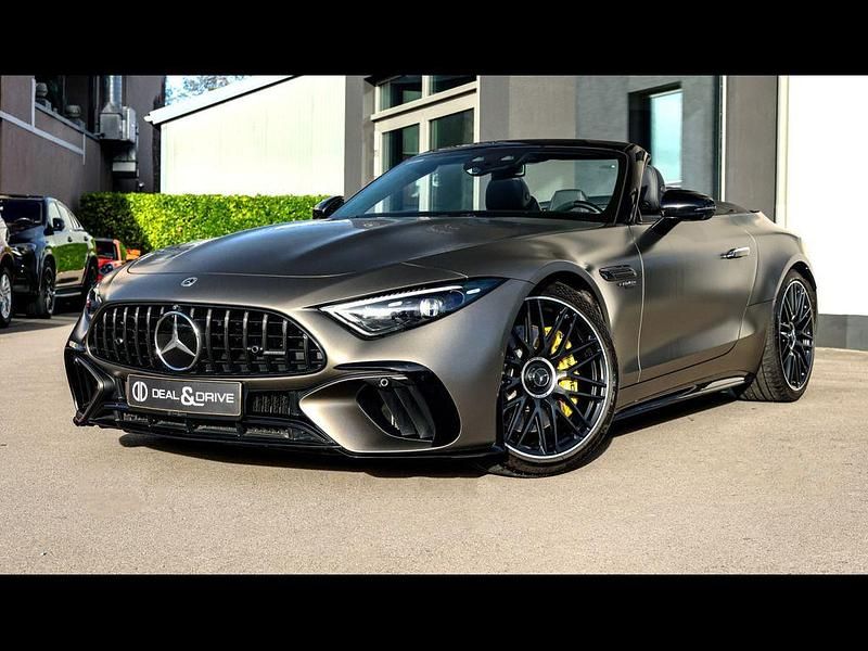 Grau Gebraucht 2023 Mercedes SL63 AMG AMG Cabrio | 129.990 € (Superpreis) - Bild 1/4