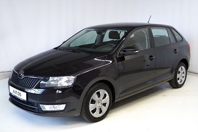 Gebraucht Skoda Rapid Ambition 90 PS (66 kW) 2015 Schwarz metallic Kombi