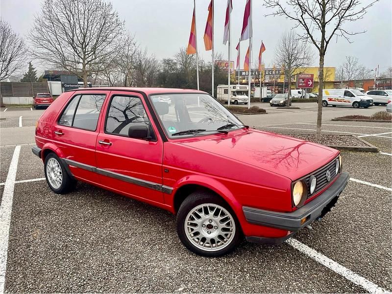 Gebraucht VW Golf II 69 PS (50 kW) 1990 Rot Kleinwagen