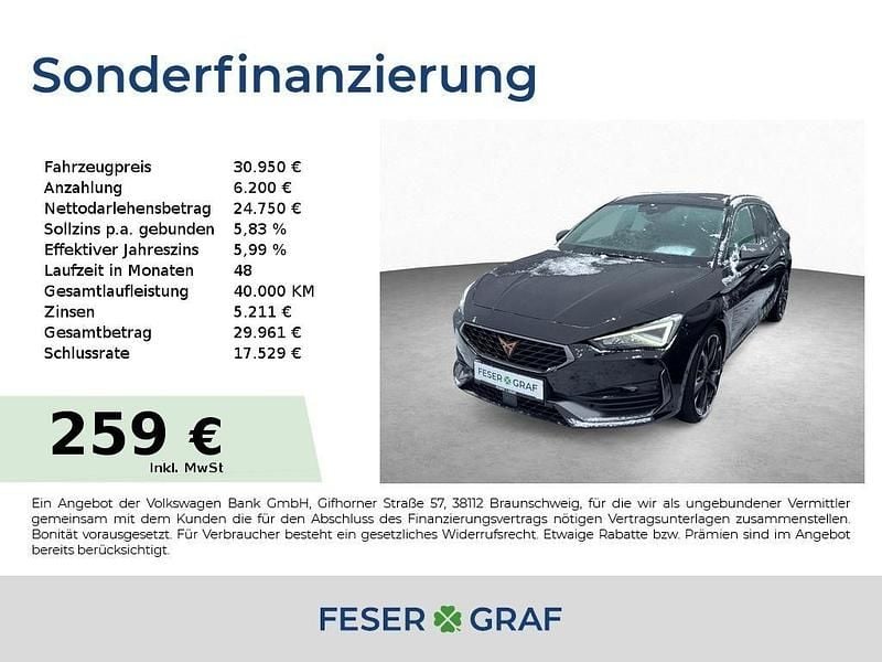 Gebraucht Cupra Leon VZ 310 PS (228 kW) 2022 Mitternachtsschwarz Kombi