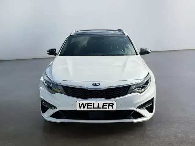 Gebraucht Kia Optima GT-Line 136 PS (100 kW) 2019 Weiß Kombi