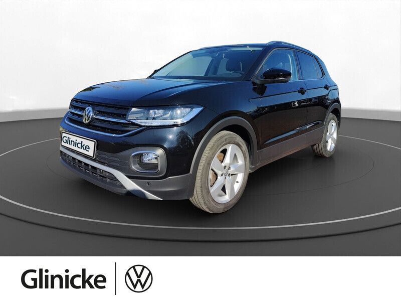 Schwarz Gebraucht 2020 VW T-Cross Style SUV | 18.360 € (Fairer Preis) - Bild 1/4