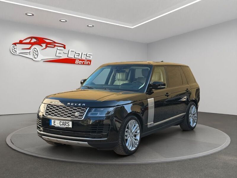 Schwarz Gebraucht 2018 Land Rover Range Rover Vogue SUV | 56.990 € (Teuer) - Bild 1/3