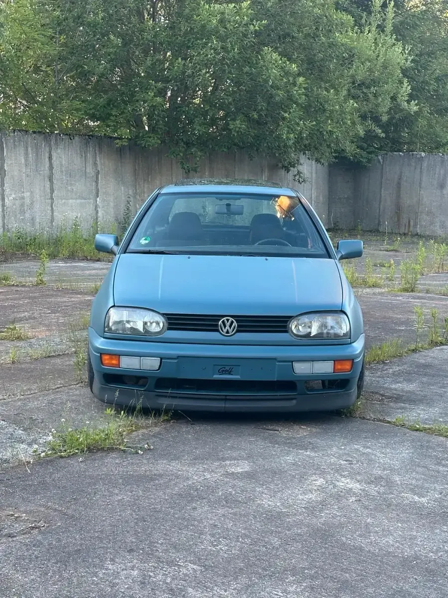 Gebraucht VW Golf III 60 PS (44 kW) 1997 Blau Kleinwagen