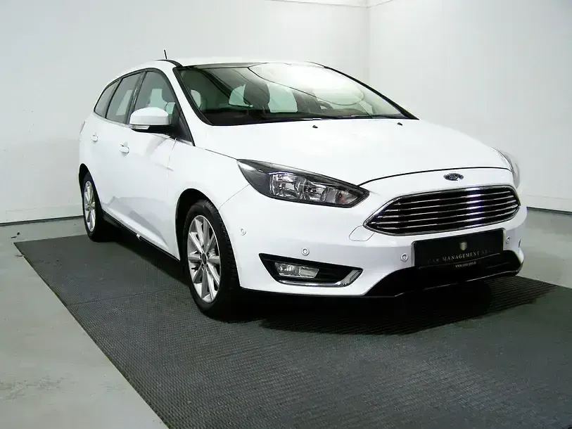 Używany Ford Focus Titanium 125 KM (91 kW) 2018 Biały Kombi