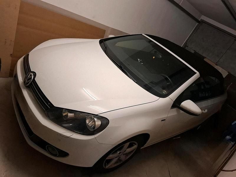 Gebraucht VW Golf Cabriolet LOUNGE 105 PS (77 kW) 2015 Weiß Cabrio