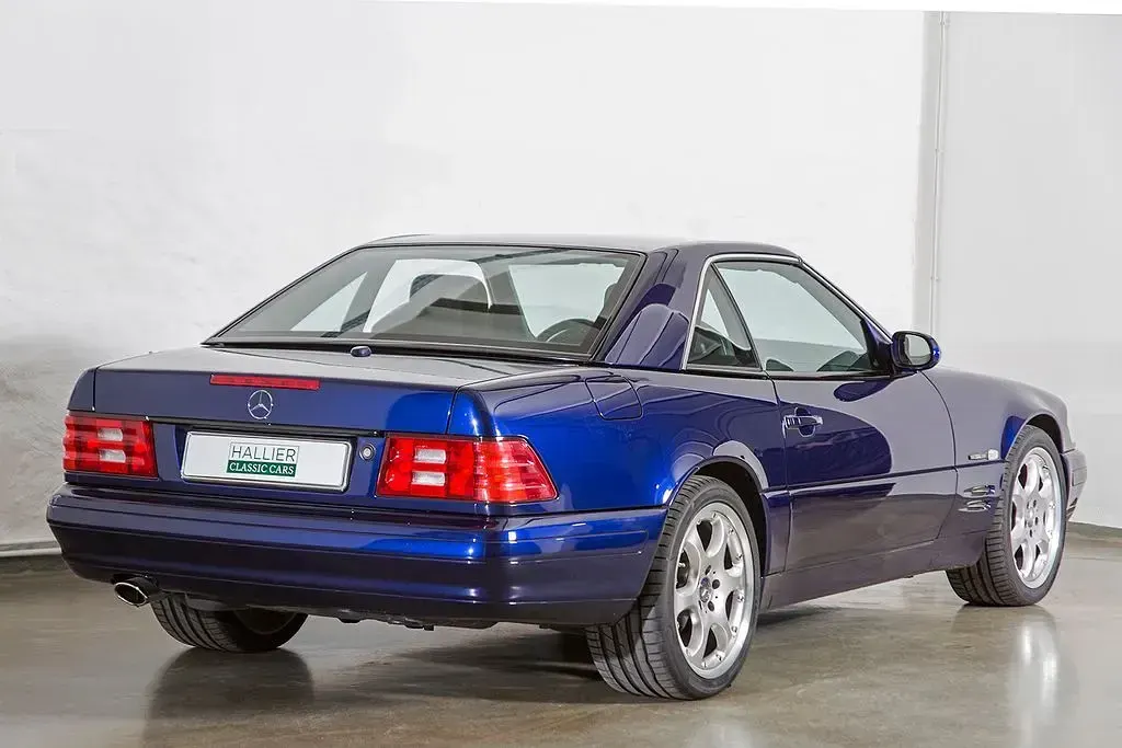 Gebraucht Mercedes SL320 Edition 224 PS (164 kW) 2000 Blau Cabrio