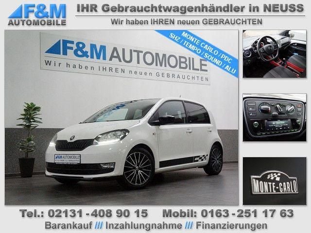 Weiß Gebraucht 2018 Skoda Citigo Monte Carlo Kleinwagen | 7.950 € (Fairer Preis) - Bild 1/4