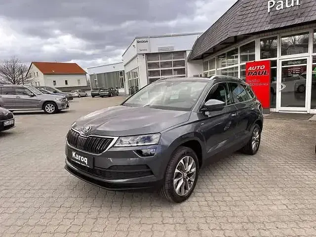 Gebraucht Skoda Karoq Clever 150 PS (110 kW) 2021 Quarzgrau metallic SUV