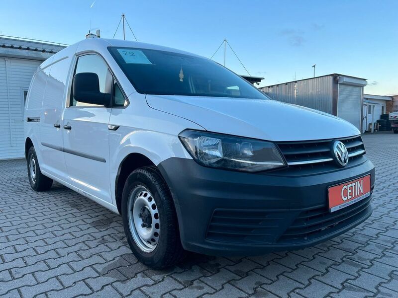 Weiß Gebraucht 2018 VW Caddy Maxi Trendline Van / Kleinbus | 8.490 € - Bild 1/4