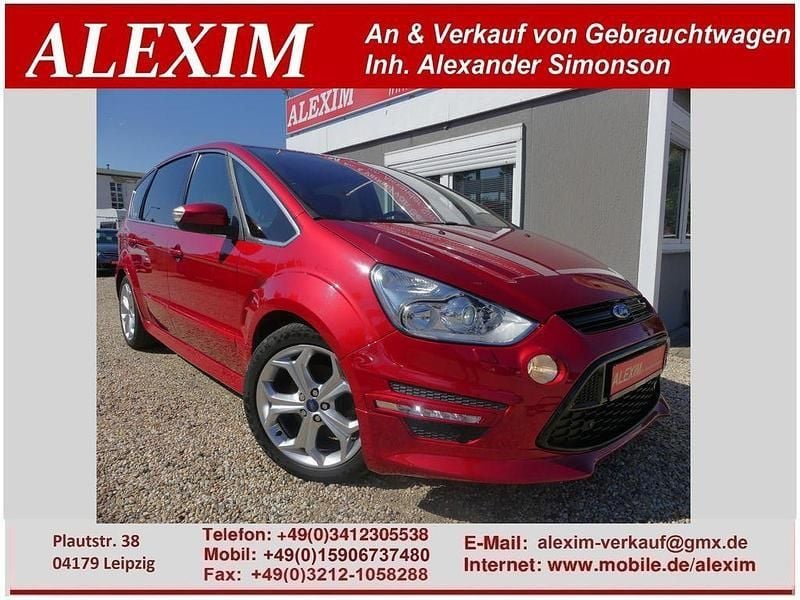Rot Gebraucht 2013 Ford S-MAX Titanium S Van / Kleinbus | 9.999 € (Fairer Preis) - Bild 1/4